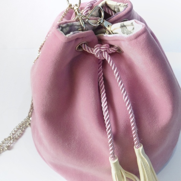 Macaron mini bucket bag