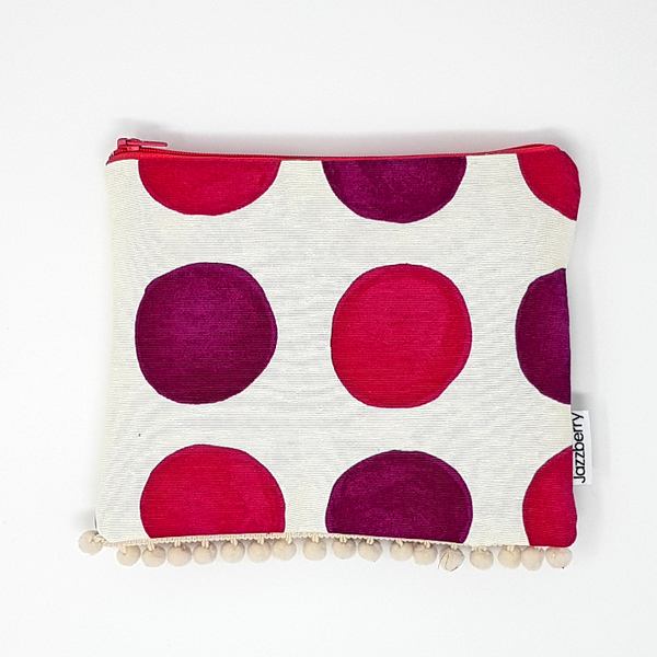 Σετ Origami ώμου Jazzberry Dots και ασορτί νεσεσέρ