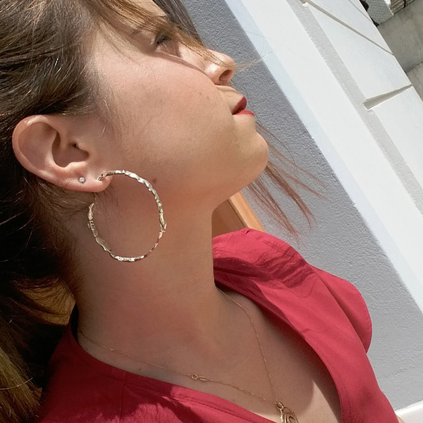 Louise Hoops Earrings