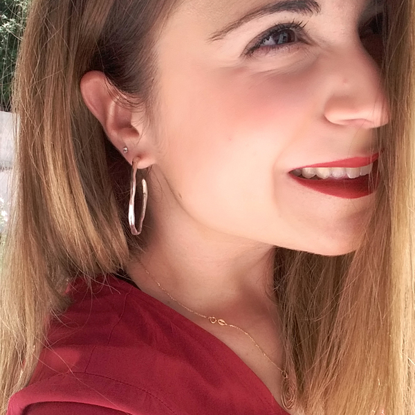 Ripple Hoops Earrings