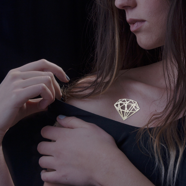 Πρωτότυπο επικολλητό κόσμημα για το σώμα / Body jewel / Diamond