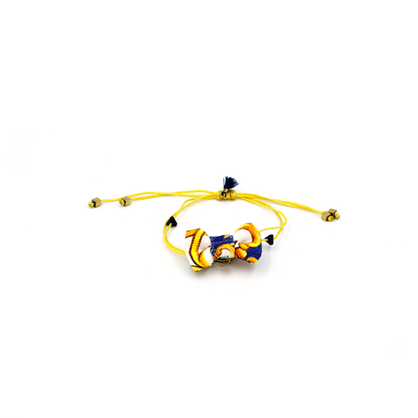 Marrakesh Bow Bracelet Blue
