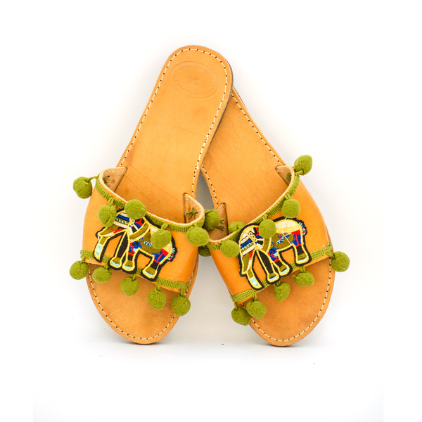Moroccan elephant Sandals