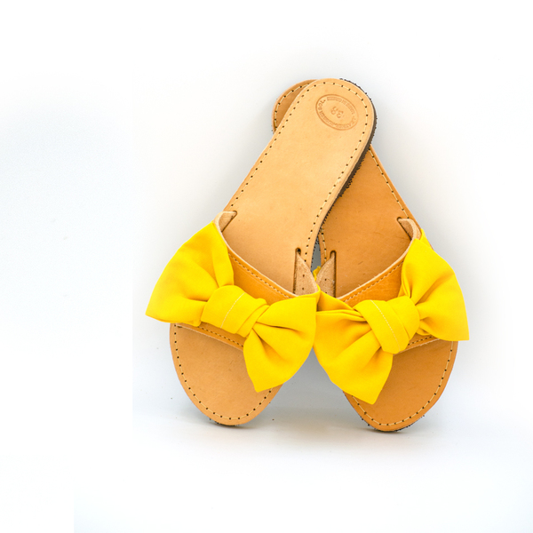 Yellow Bird Cocktail Sandals