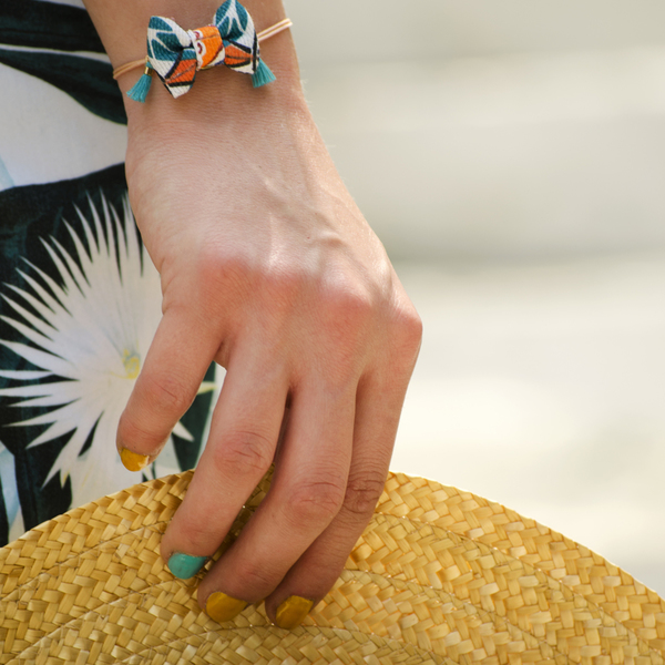 Marrakesh Bow Bracelet Petrol