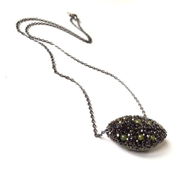 Marcasite short necklace