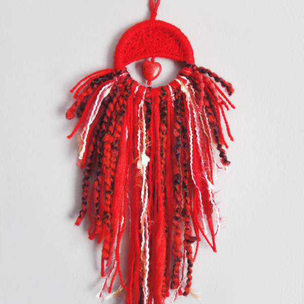 String art κρεμαστό τοίχου κόκκινο