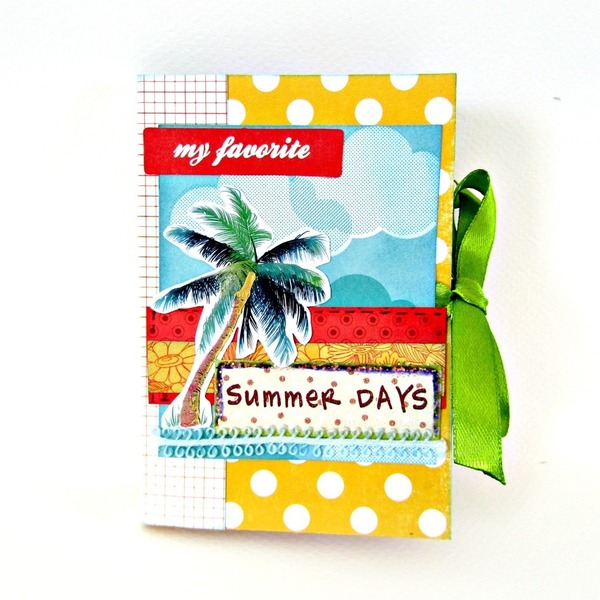 Χειροποίητο scrapbooking άλμπουμ για φωτογραφίες