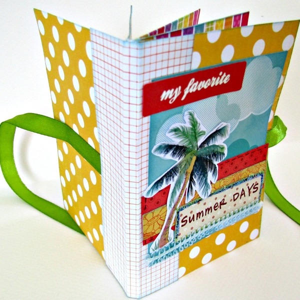 Χειροποίητο scrapbooking άλμπουμ για φωτογραφίες