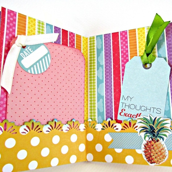 Χειροποίητο scrapbooking άλμπουμ για φωτογραφίες