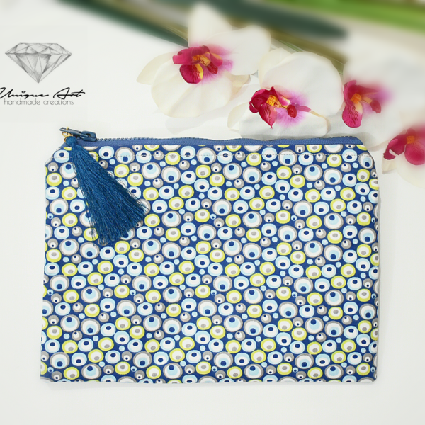 Unique Evil Eye pouch | Gold
