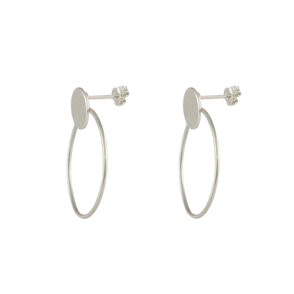 Ear jacket σκουλαρίκια σε ασήμι 925