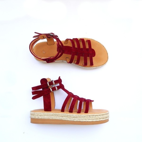 Bandit Flatform Sandals - Ποντικί χρώμα διαθέσιμο