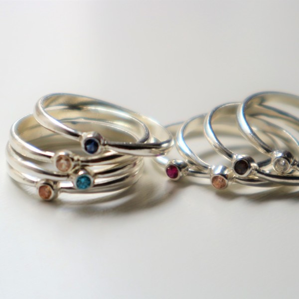 full moon rings