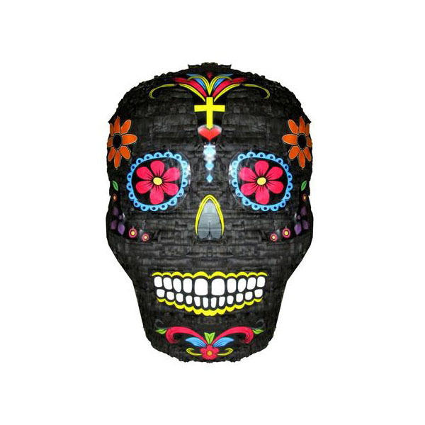 Χειροποίητη Πινιάτα Halloween Νεκροκεφαλή Mexicana