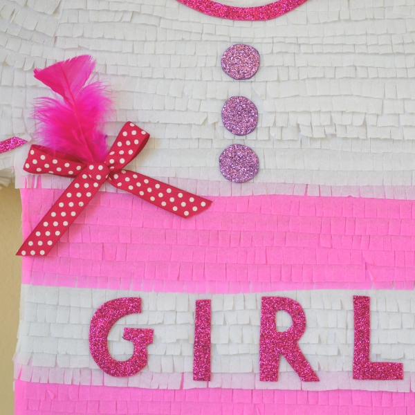 Πινιάτα baby shower κορίτσι