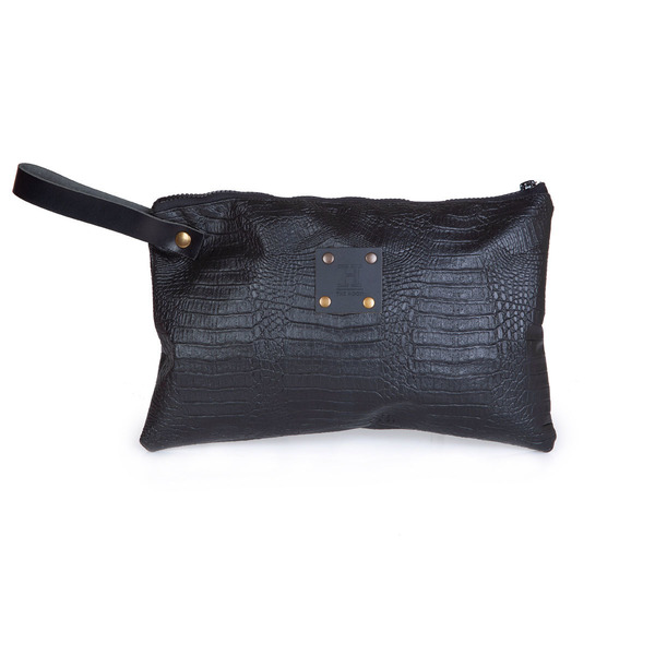 Χειροποίητο clutch από δερματίνη