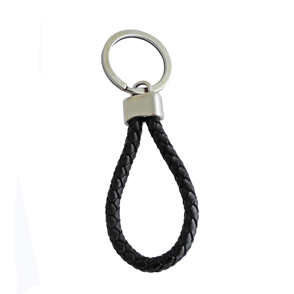 Μπρελόκ Leather simple black