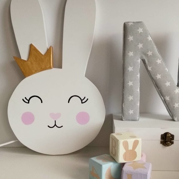 Παιδικό φωτιστικό "Princess Bunny"