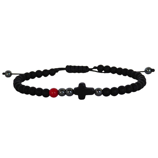 Ανδρικό βραχιόλι Cross Magnesite black