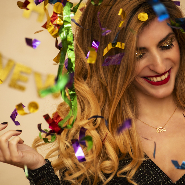 Lucky RainBOW Gold, γούρι Κολιέ