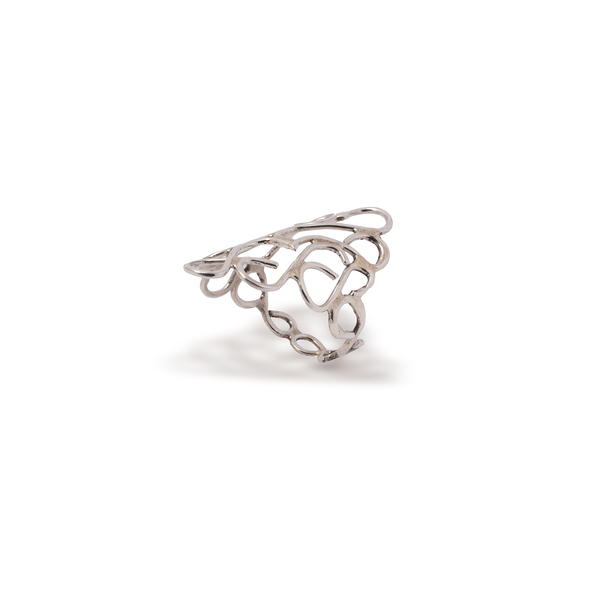 Αρχαιοελληνικό δαχτυλίδι σε ασήμι 925 ( ancient greek rhombus ring)