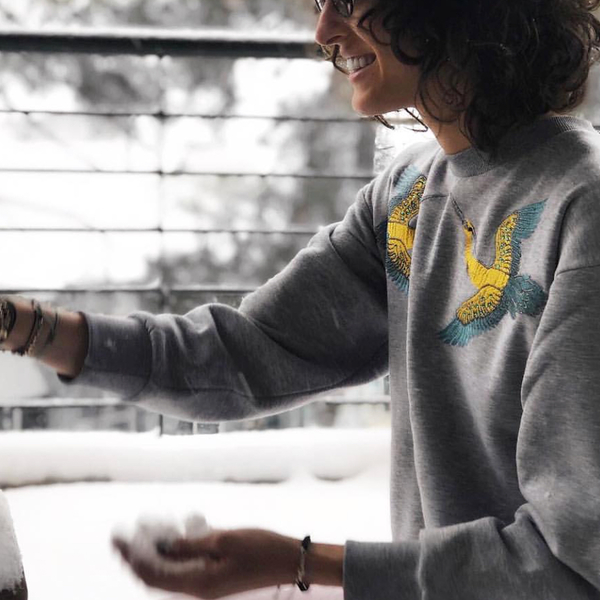 COLIBRI GREY SWEATSHIRT