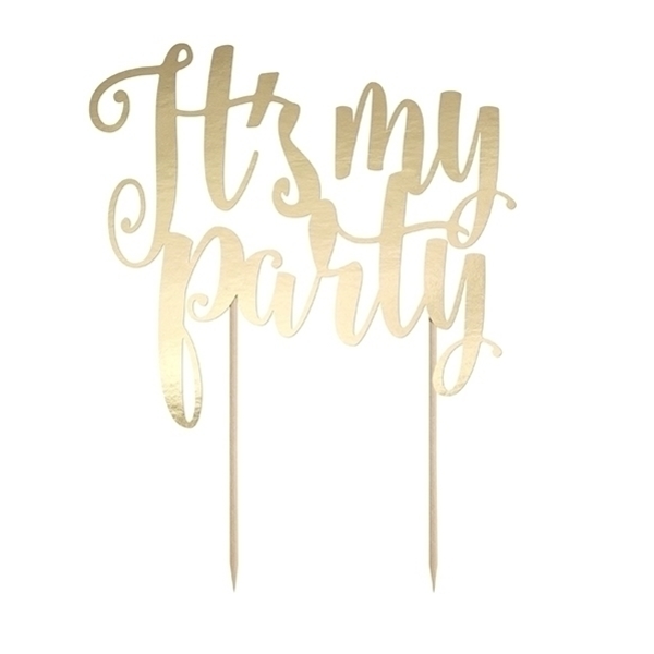 Διακοσμητικό Τούρτας It's My Party