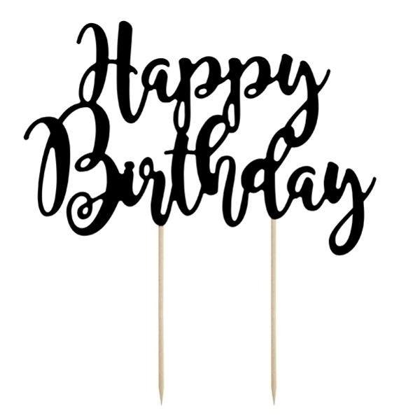 Διακοσμητικό Τούρτας Happy Birthday