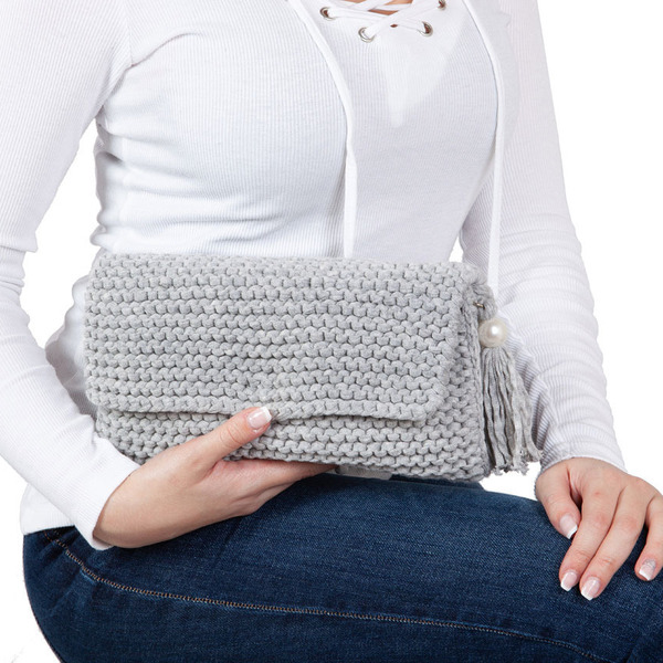 Clutch με πέρλα