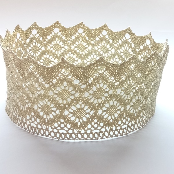 Παιδική Χρυσή Κορώνα από Δαντέλα ♥ crown