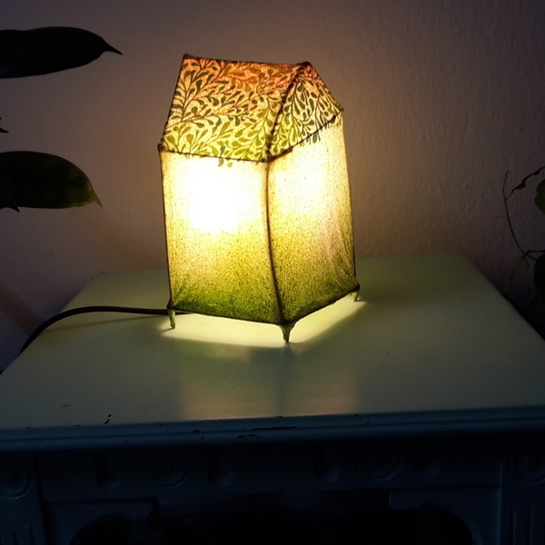 Φωτιστικό πράσινο σπιτάκι Lighting green little house