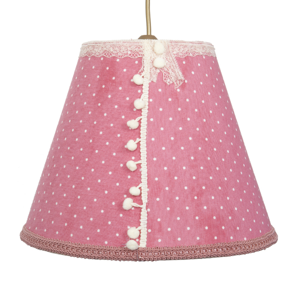 Φωτιστικο οροφης dots pink