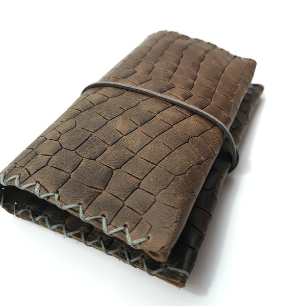 Δερμάτινη Θήκη Καπνού Croco