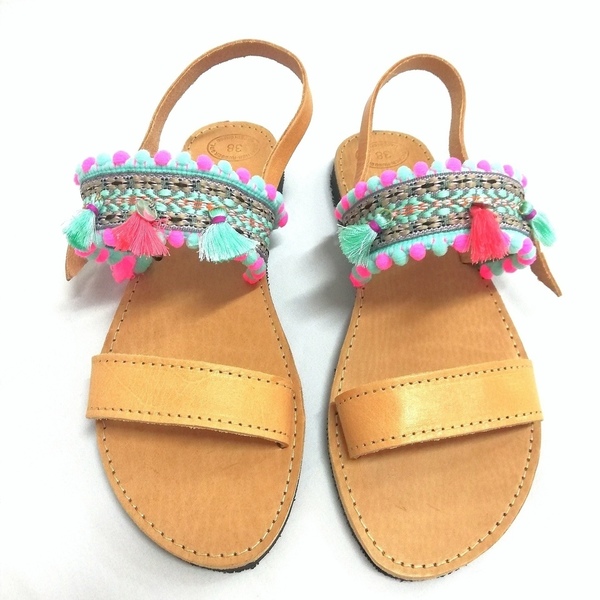 Mint dream sandals