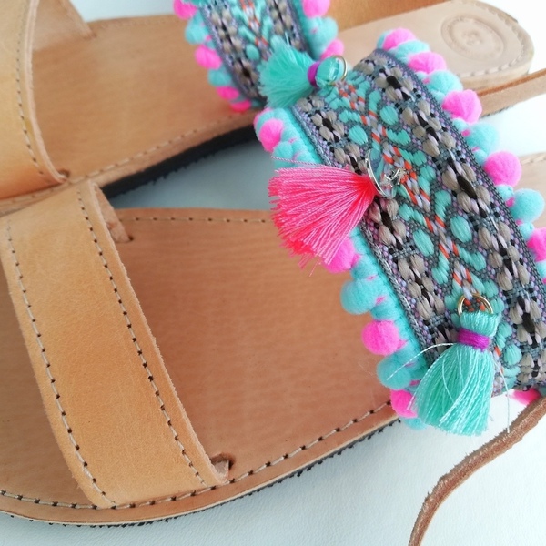 Mint dream sandals