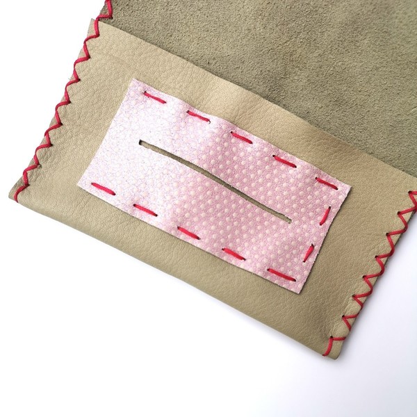 Καπνοθήκη Γνήσιο Δέρμα Polka Bow