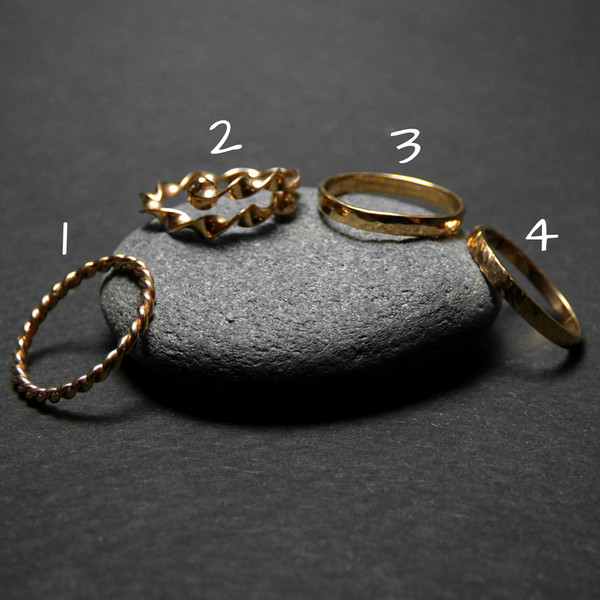 " Midi rings Vol.1 " - Χειροποίητα επάργυρα και επίχρυσα midi βεράκια!