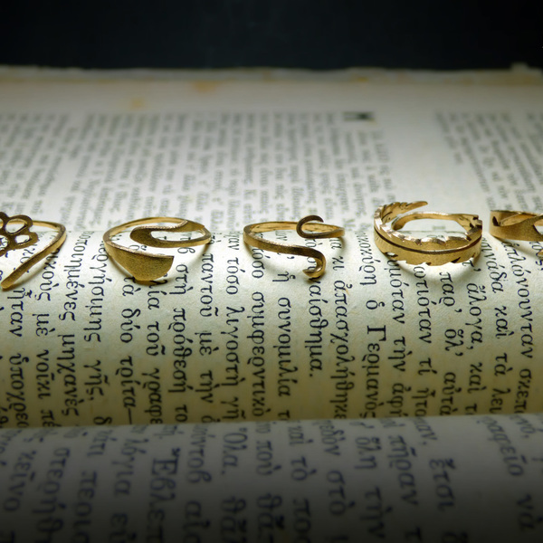 " Midi rings Vol.2 " - Χειροποίητα επάργυρα και επίχρυσα midi βεράκια!