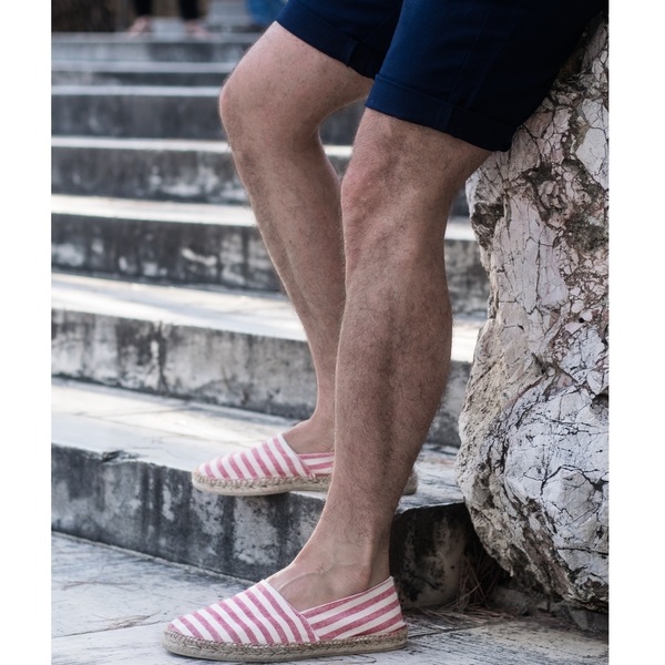 Ριγέ Εσπαντρίγιες (κόκκινο)