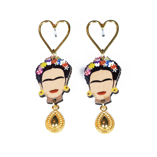 Frida Kahlo χρυσές καρδιές