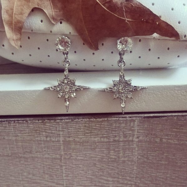 Σκουλαρίκια με strass