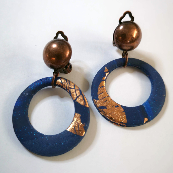 Blue and copper minimal design 2