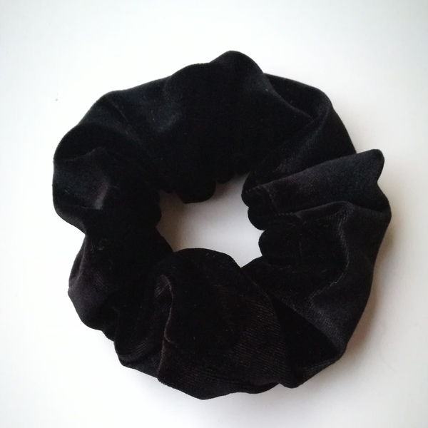 scrunchie "black soft"