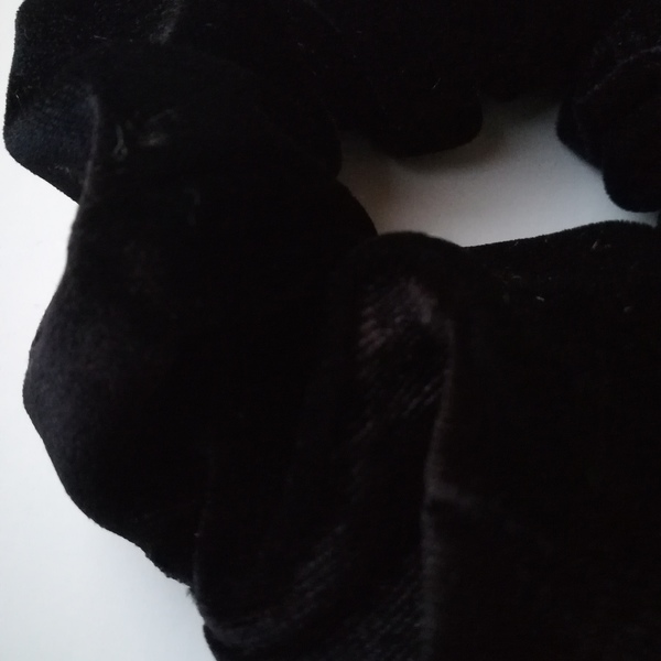 scrunchie "black soft"