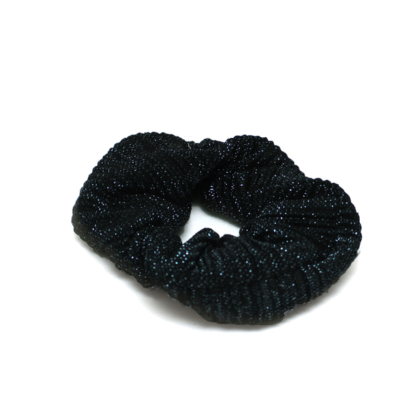 Scrunchy Blue Glitter