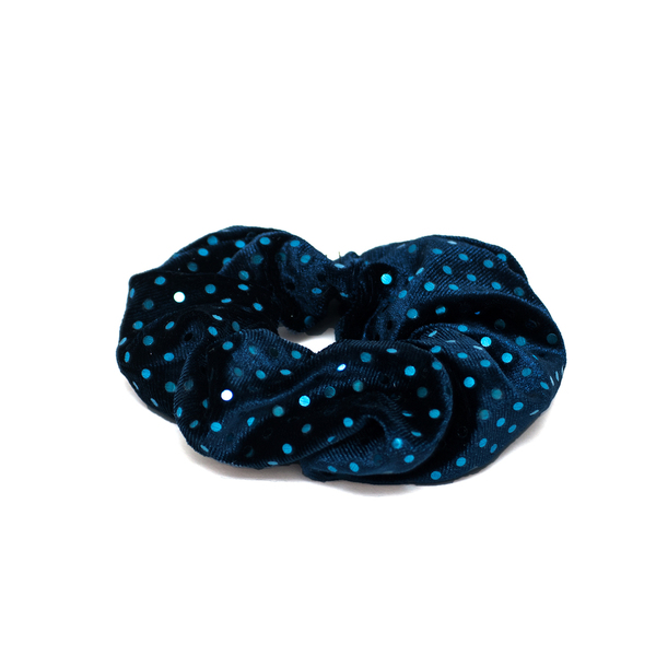 Scrunchy Blue Velvet