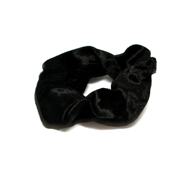 Scrunchy Black Velvet