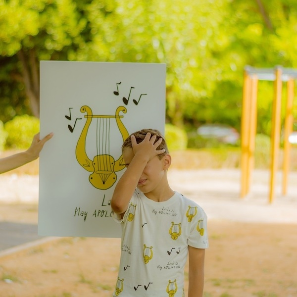 All Over Apollon's Lyre T-Shirt