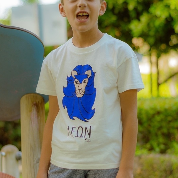 Μπλε Λιοντάρι T-Shirt